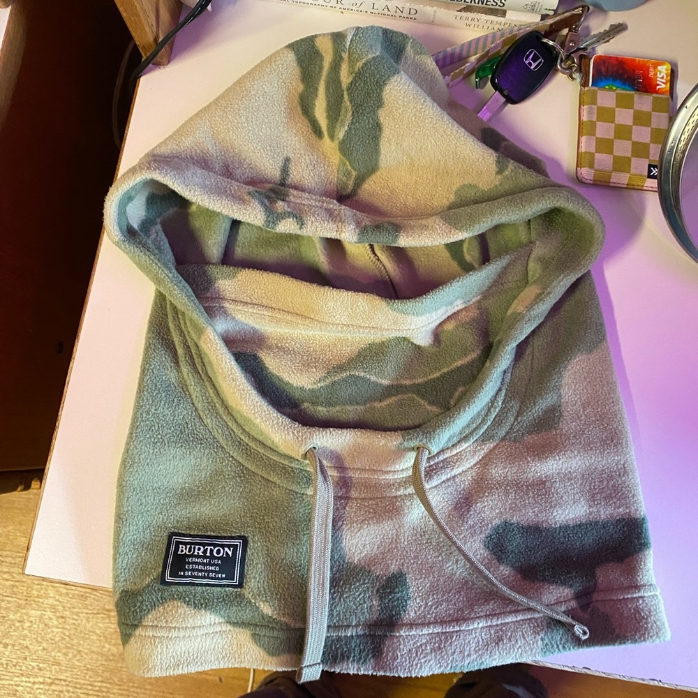 Burton snowboard hood